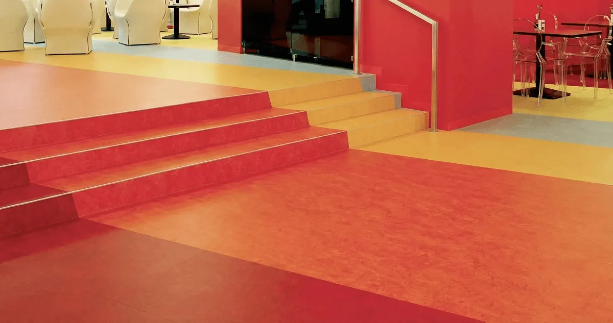 Snack bar with beautiful professionally installed linoleum flooring in Overland Park, KS